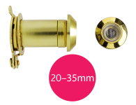 12mm uPVC Door Viewers (20-35mm)