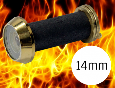 14mm Fire Resistant Door Viewers (35-55mm)