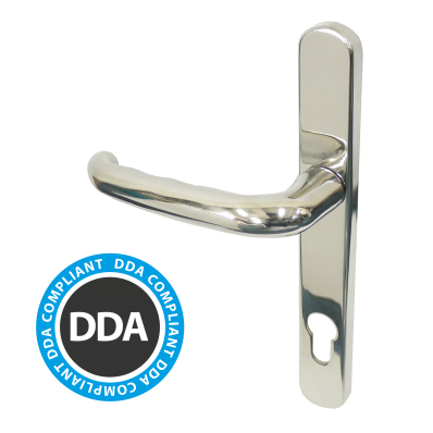 UAP DUO 243mm Stainless Steel Door Handle – DDA/EA compliant