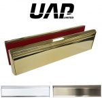 UAP All Stainless Steel 12 Inch Letterplate