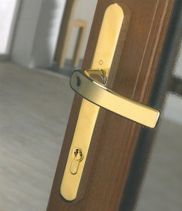 Door Handle With 3 starCylinder