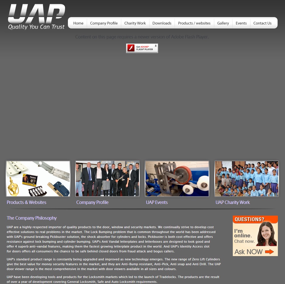 History of the UAP 2010