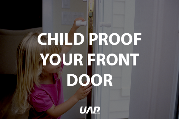 Childproof Home Security Front Door Safety Lock to Stop Kids from Opening Doors 