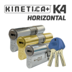 Kinetica+ K4 Horizontal 3* Kitemarked Euro Cylinder