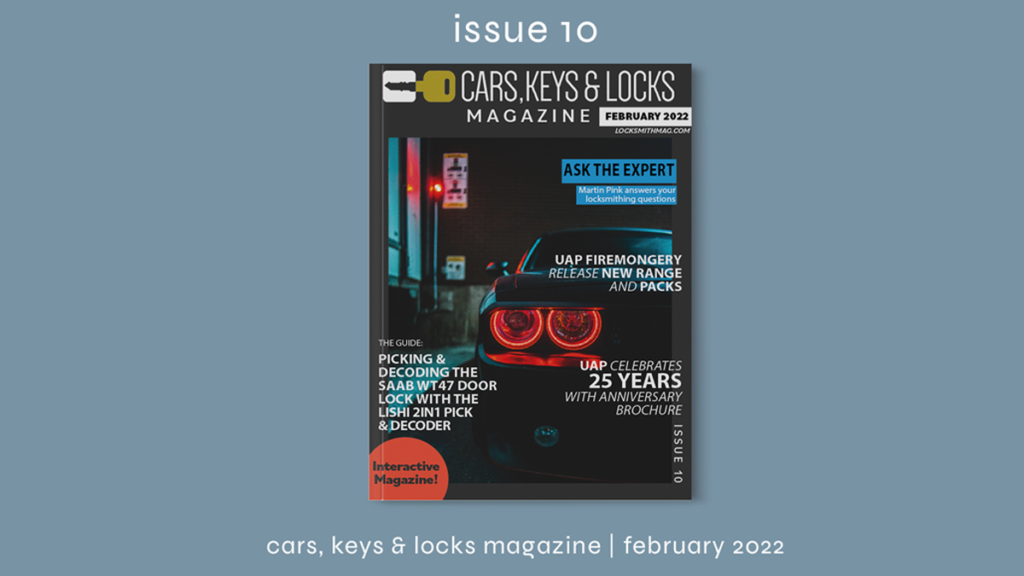 cars, keys & locks auto locksmith magazine