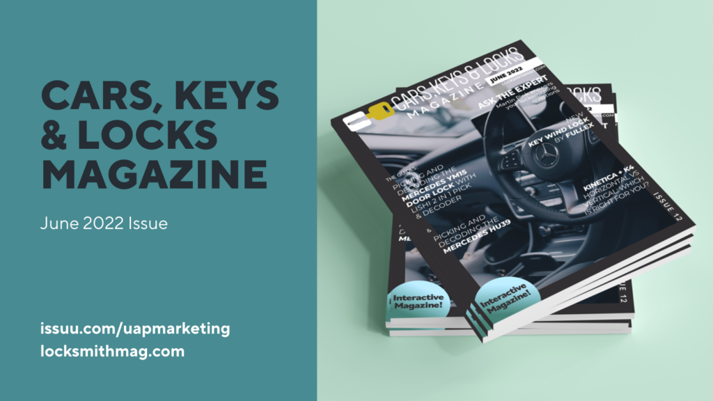 June Issue of Cars, Keys & Locks Magazine Out Now!