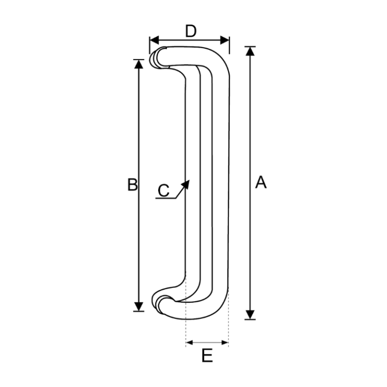 UAP D-Shaped Pull Handle