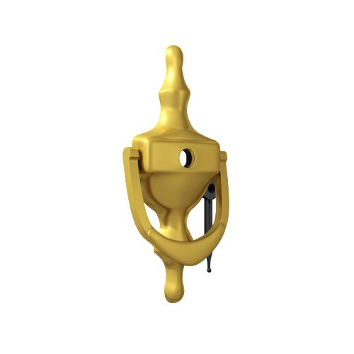 FAB & FIX Victorian Urn Door Knocker with Spyhole  various colours 